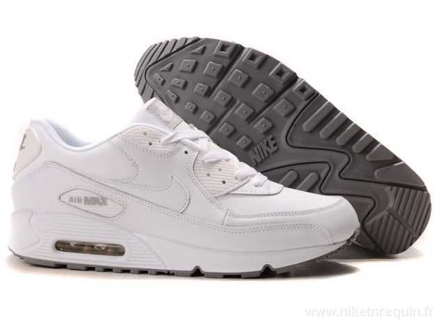 Blanche Femmes Air Max 90 Chaussures